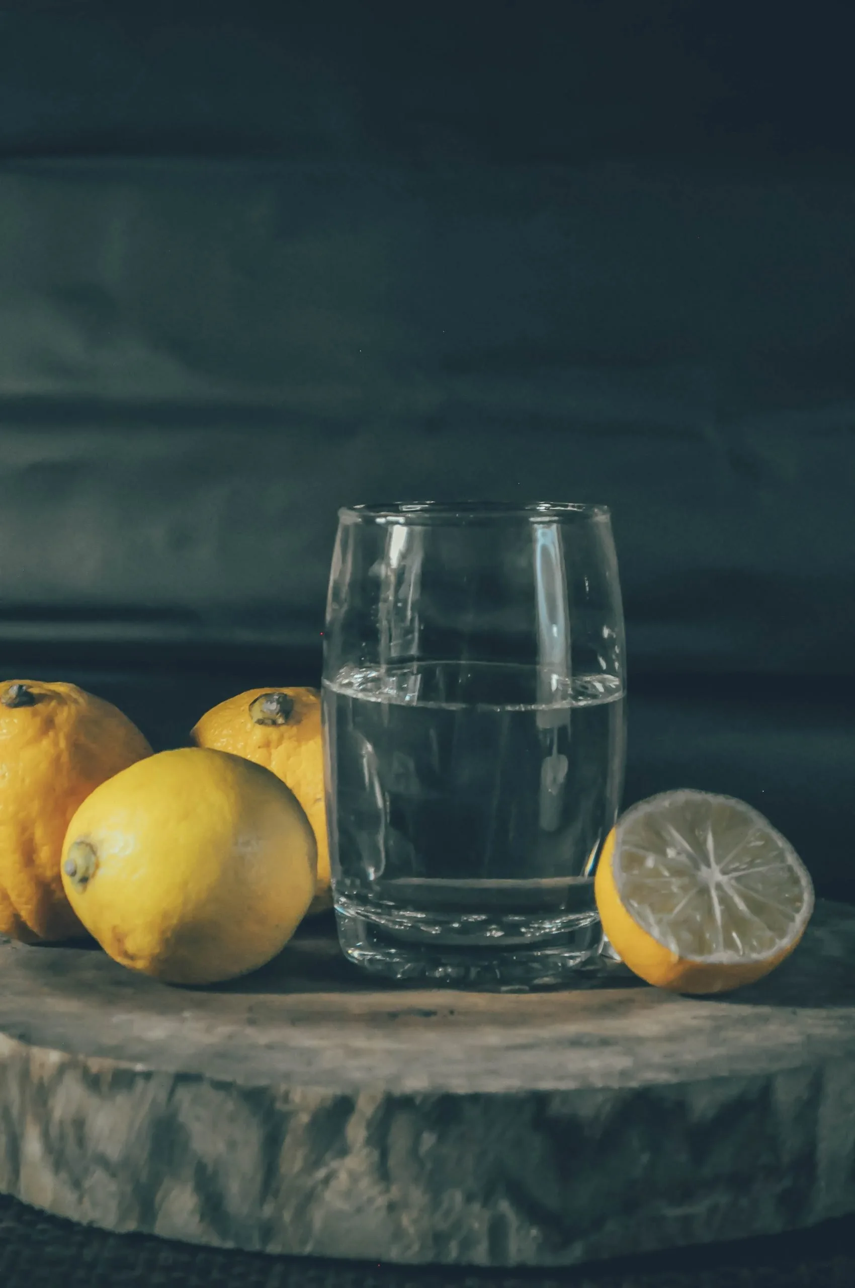 Photo Of Drinking Glass Beside Lemons 2064437